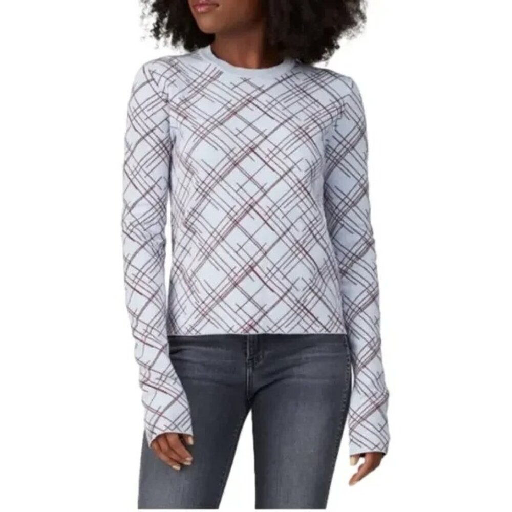 EQUIPMENT Crewneck Silk Blend Long Sleeve Pullover Sweater Size XXS